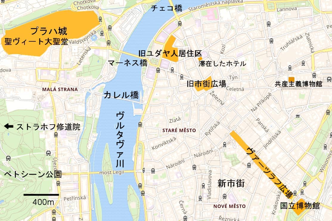 小スケールプラハ